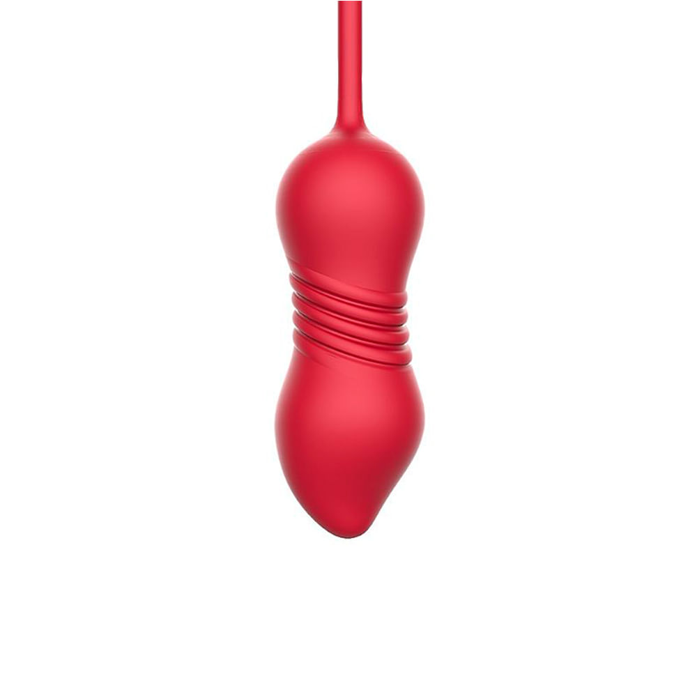 Rose Pro 7 Estimulador de Clitoris e Ponto G com 9 Modos de Vibração e Lingua Sexy Import