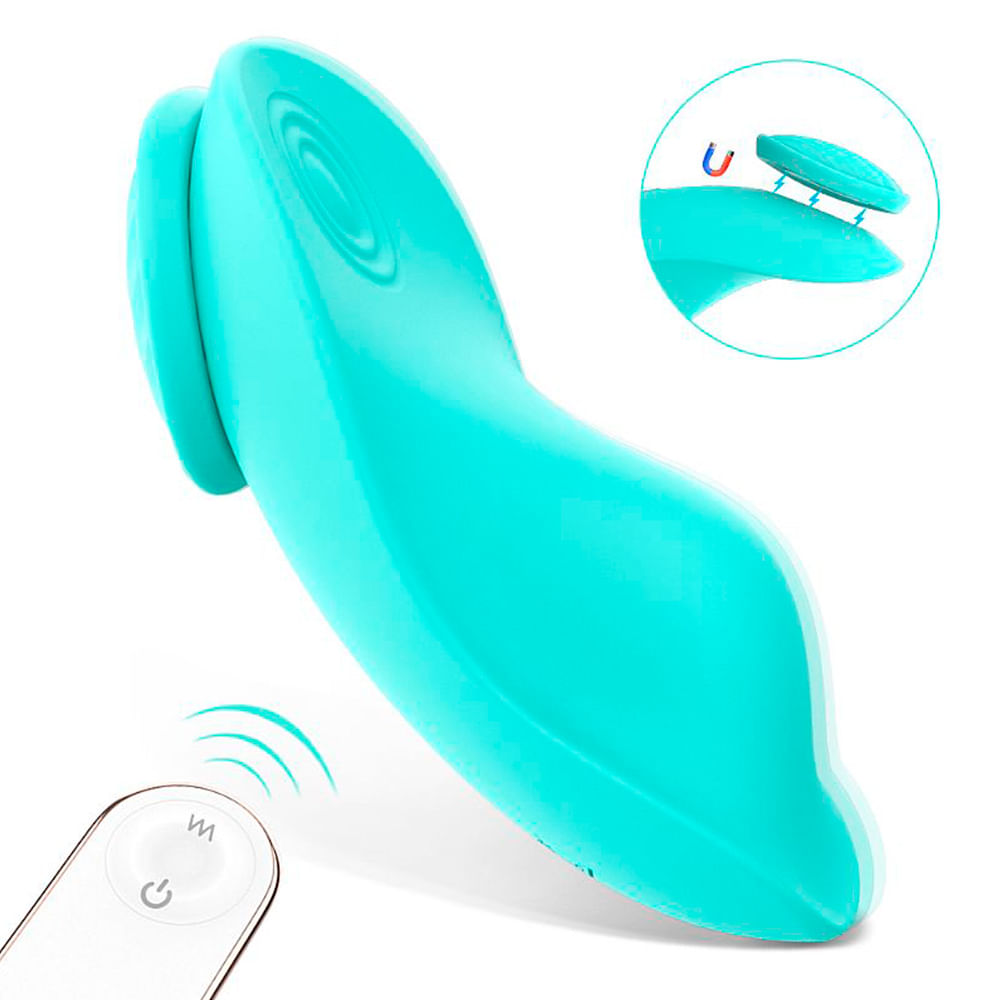 Leaf Vibrador de Calcinha com 9 Modos de Vibração e Controle Remoto Sexy Import