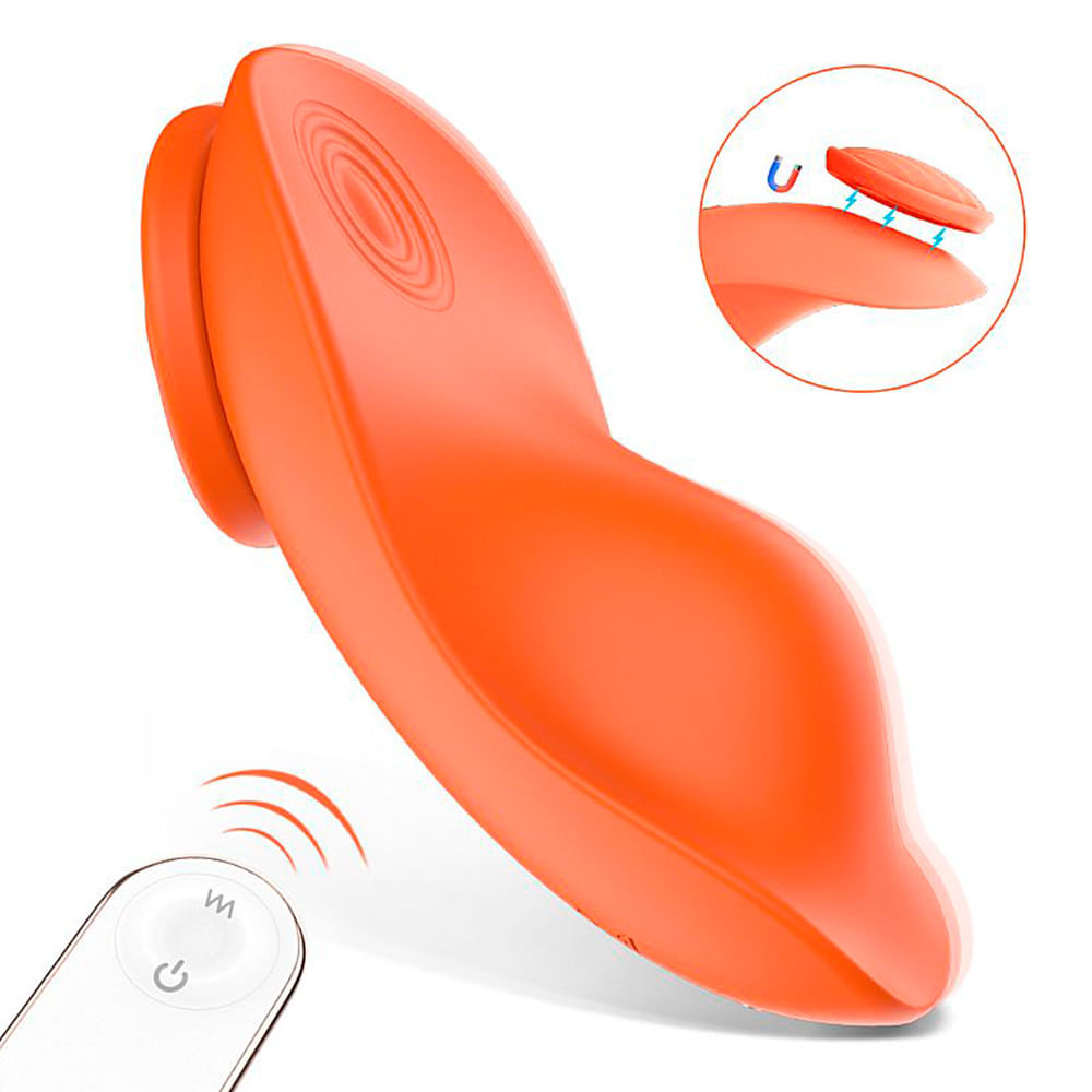 Leaf Vibrador de Calcinha com 9 Modos de Vibração e Controle Remoto Sexy Import
