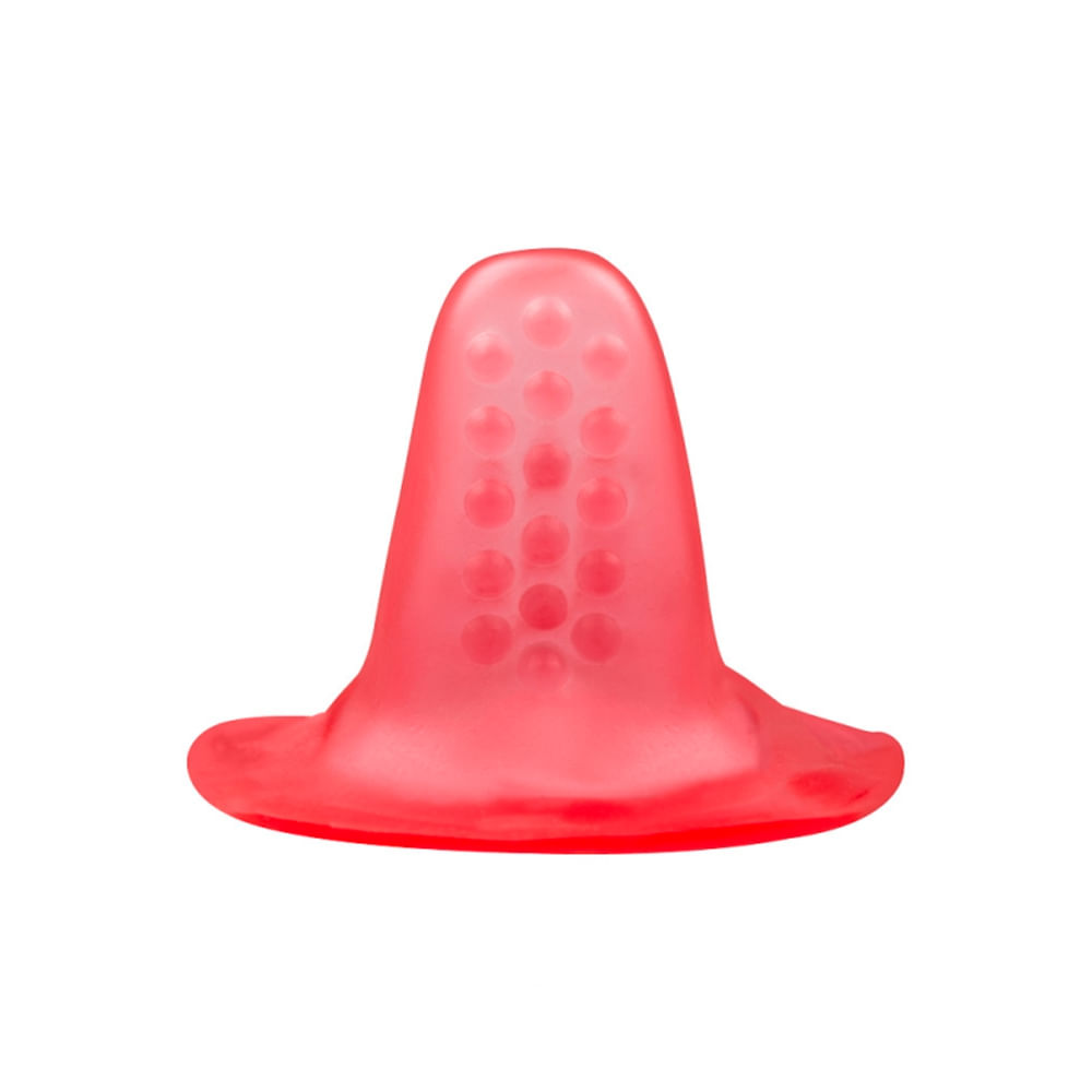 Capa de Língua em Silicone com Saliências Massageadoras Pau Brasil Capa de Língua em Silicone com Saliências Massageadoras Pau Brasil