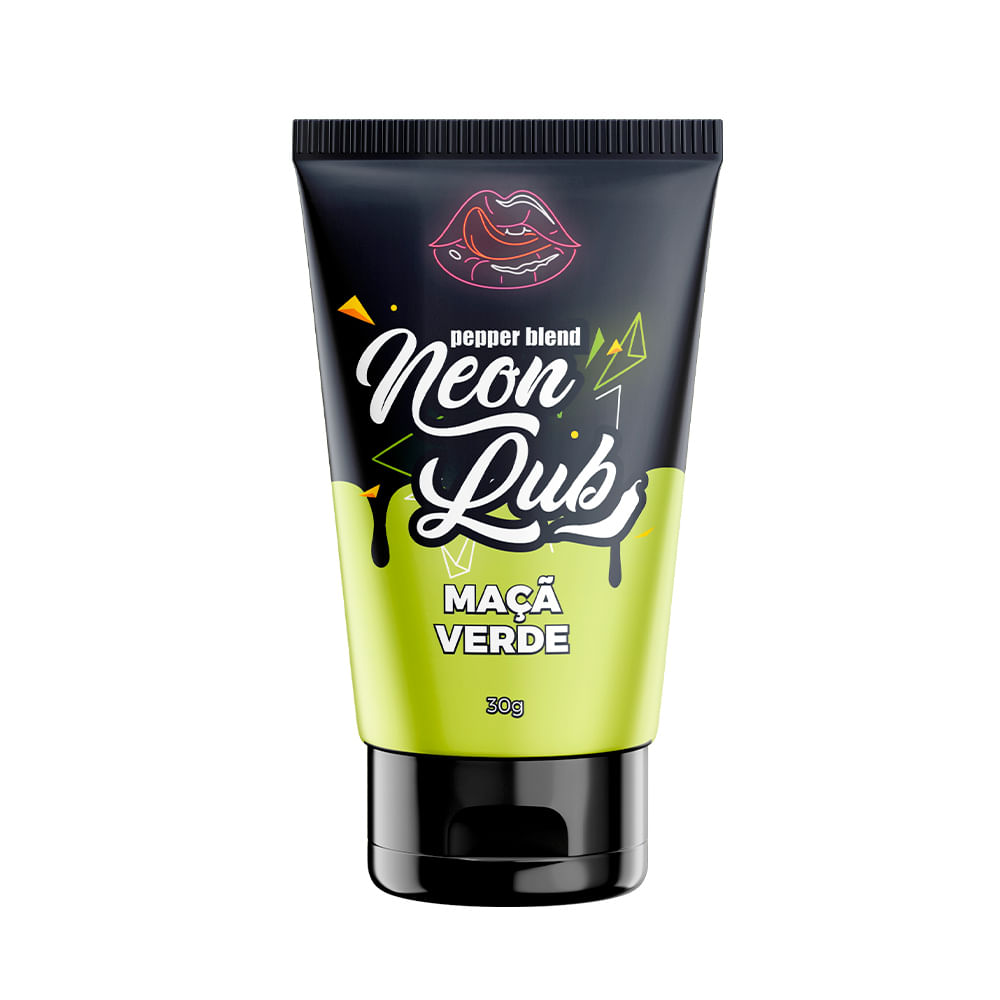 Neon Lub Gel Comestível Brilha em Luz Negra 30g Pepper Blend Neon Lub Gel Comestível Brilha em Luz Negra 30g Pepper Blend