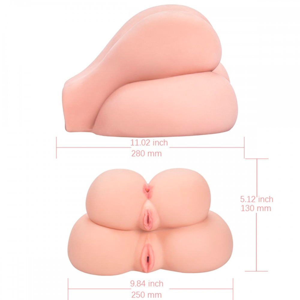 Sex Dolls Masturbador em Formato de Bumbum com 2 Vaginas e 1 nus Vip Mix em 10X Sem Juros Sex Dolls Masturbador em Formato de Bumbum com 2 Vaginas e 1 nus Vip Mix em 10X Sem Juros