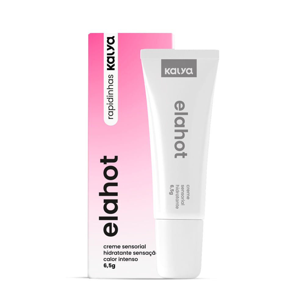 Elahot Creme Excitante Feminino 3 em 1 6,5g Linha Rapidinhas Kalya Elahot Creme Excitante Feminino 3 em 1 6,5g Linha Rapidinhas Kalya
