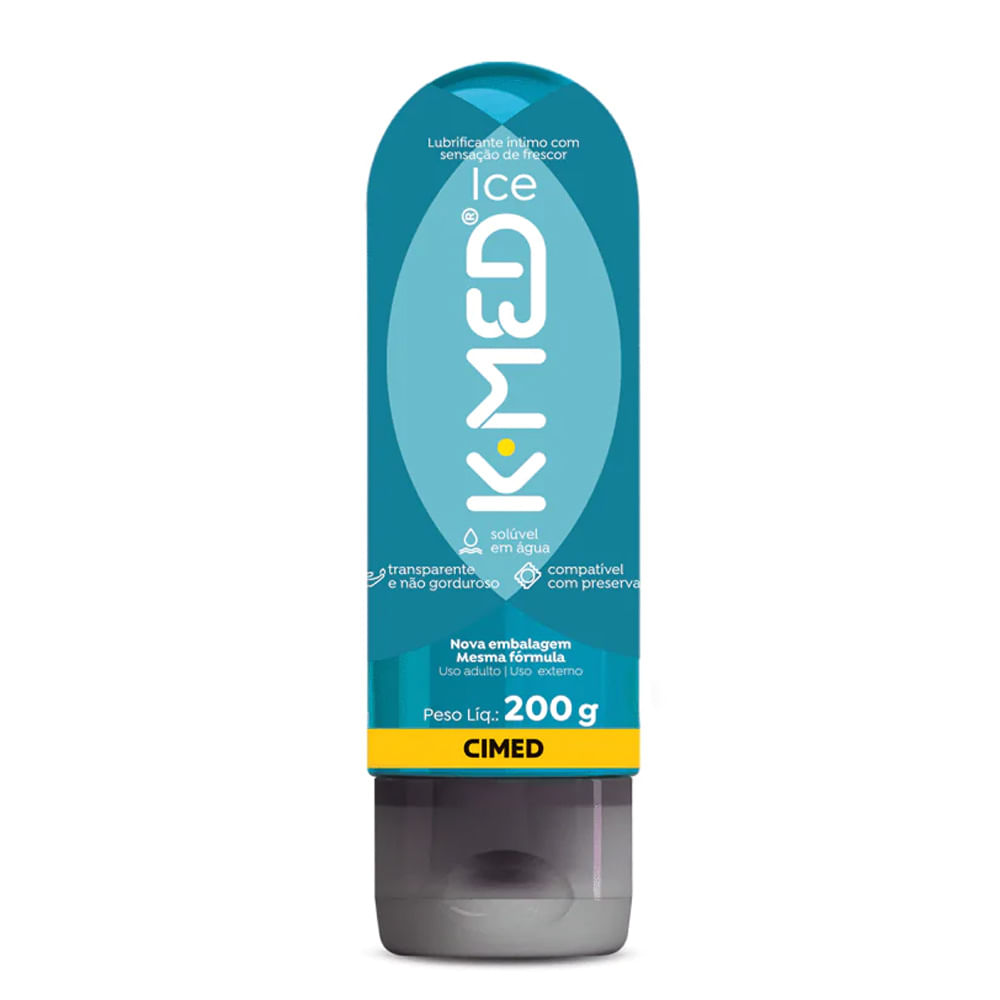 Lubrificante Íntimo Ice 200g K-Med Lubrificante Íntimo Ice 200g K-Med