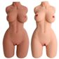 Maig Masturbador Masculino Meio Corpo em Cyberskin com Dois Orifícios Sexy Import