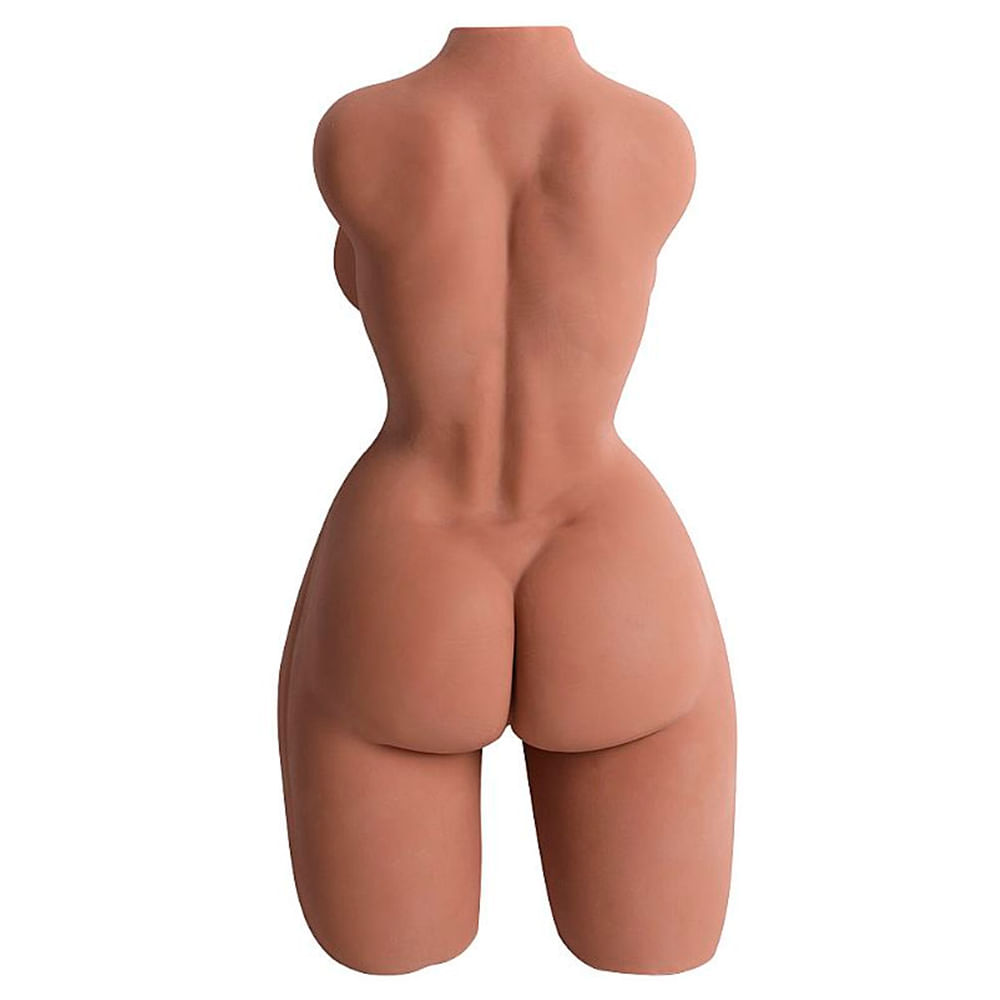 Maig Masturbador Masculino Meio Corpo em Cyberskin com Dois Orifícios Sexy Import