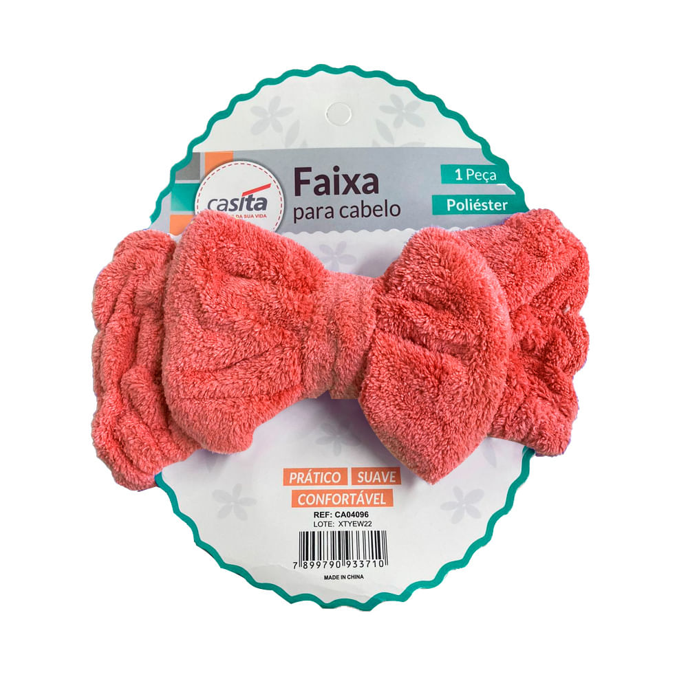 Faixa de Cabelo Microfibra Casita
