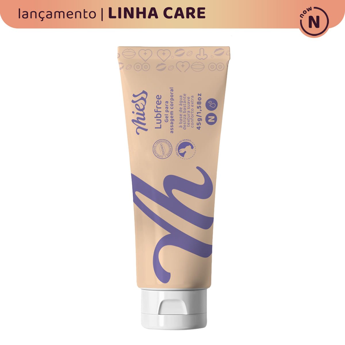 Kit Lubfree, Massage e Dessense Linha Care Miess