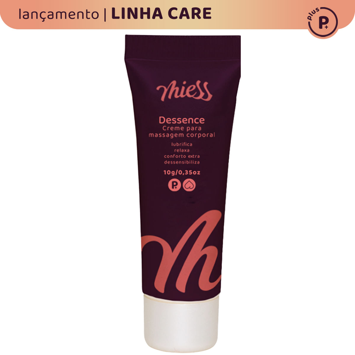 Kit Lubfree, Massage e Dessense Linha Care Miess