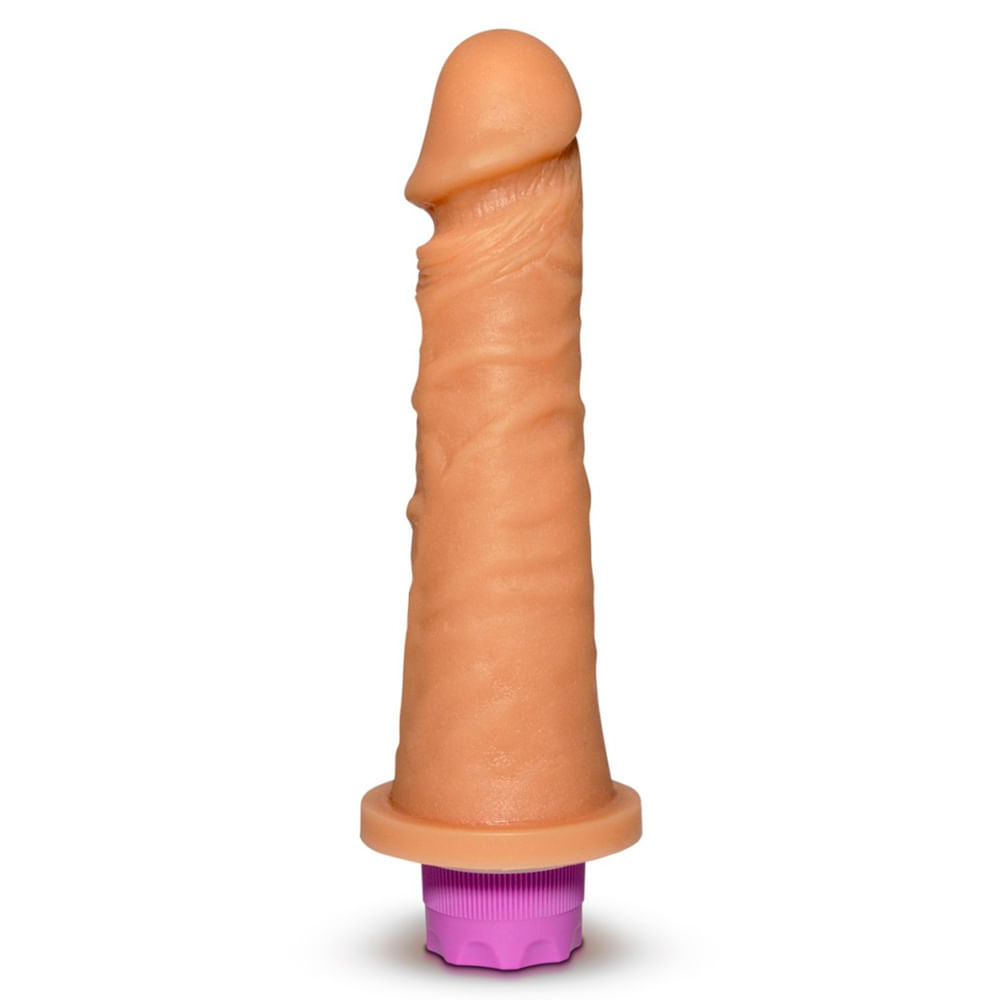 Penis Realístico Vibro com 12 Modos de Vibração 18x4,4cm Sexy Fantasy