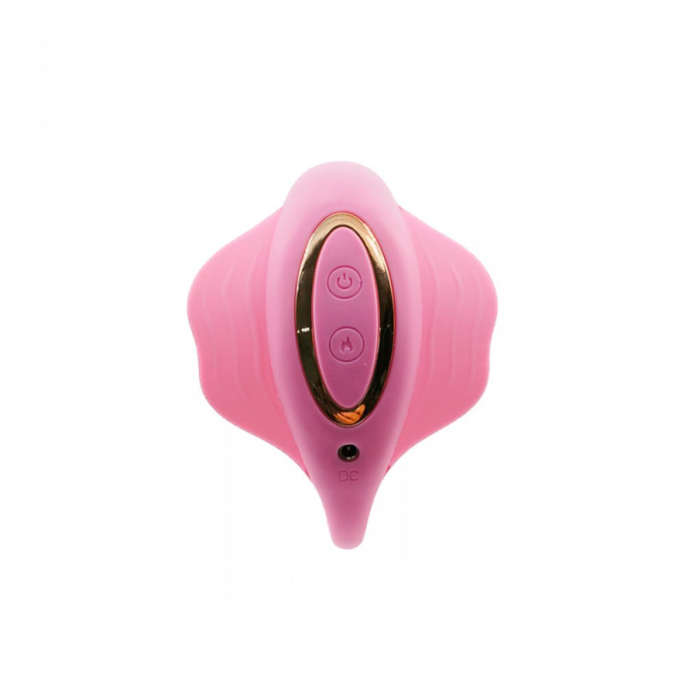 Estimulador Clitoriano Formato de Pênis com Controle Wireless e 8 Modos de Vibração Miss Collection