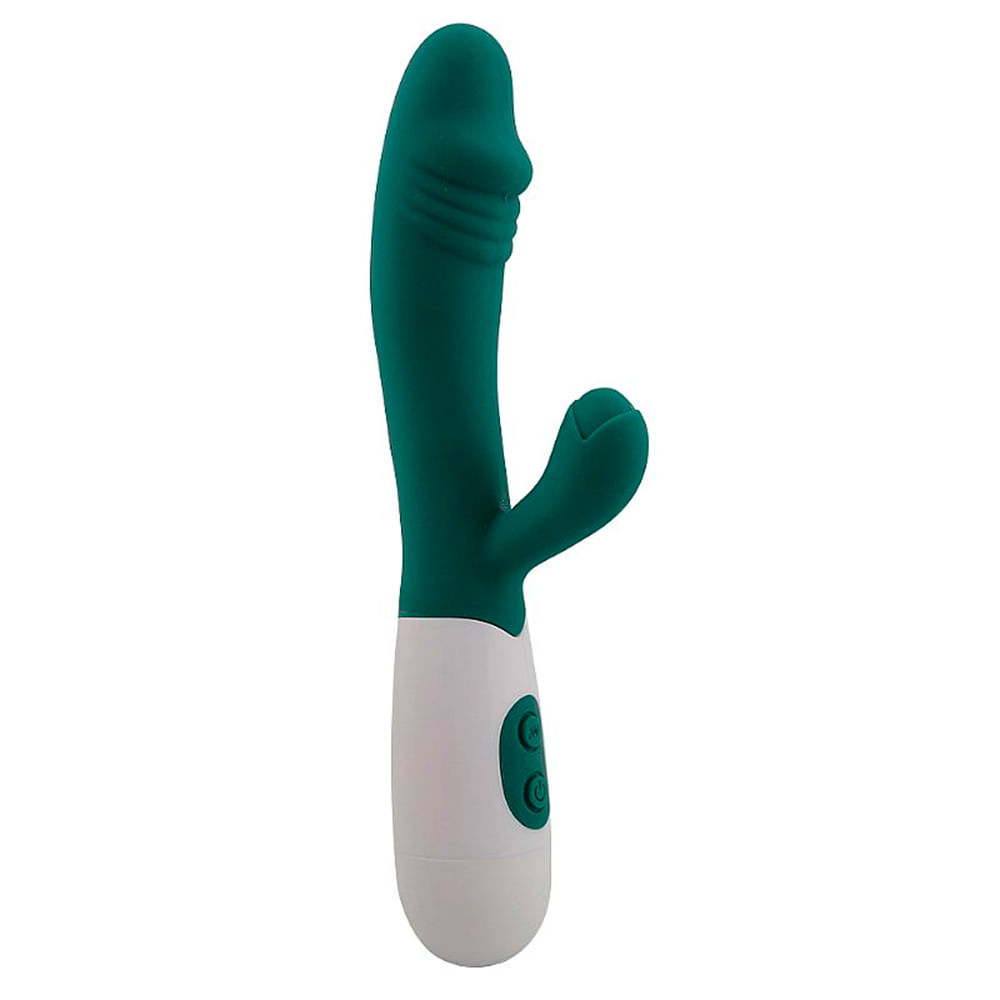 Vibrador Ponto G com Estimulador de Clitóris com 10 Modos de Vibração Sexy