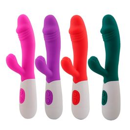 Vibrador Ponto G com Estimulador de Clitóris com 10 Modos de Vibração Sexy