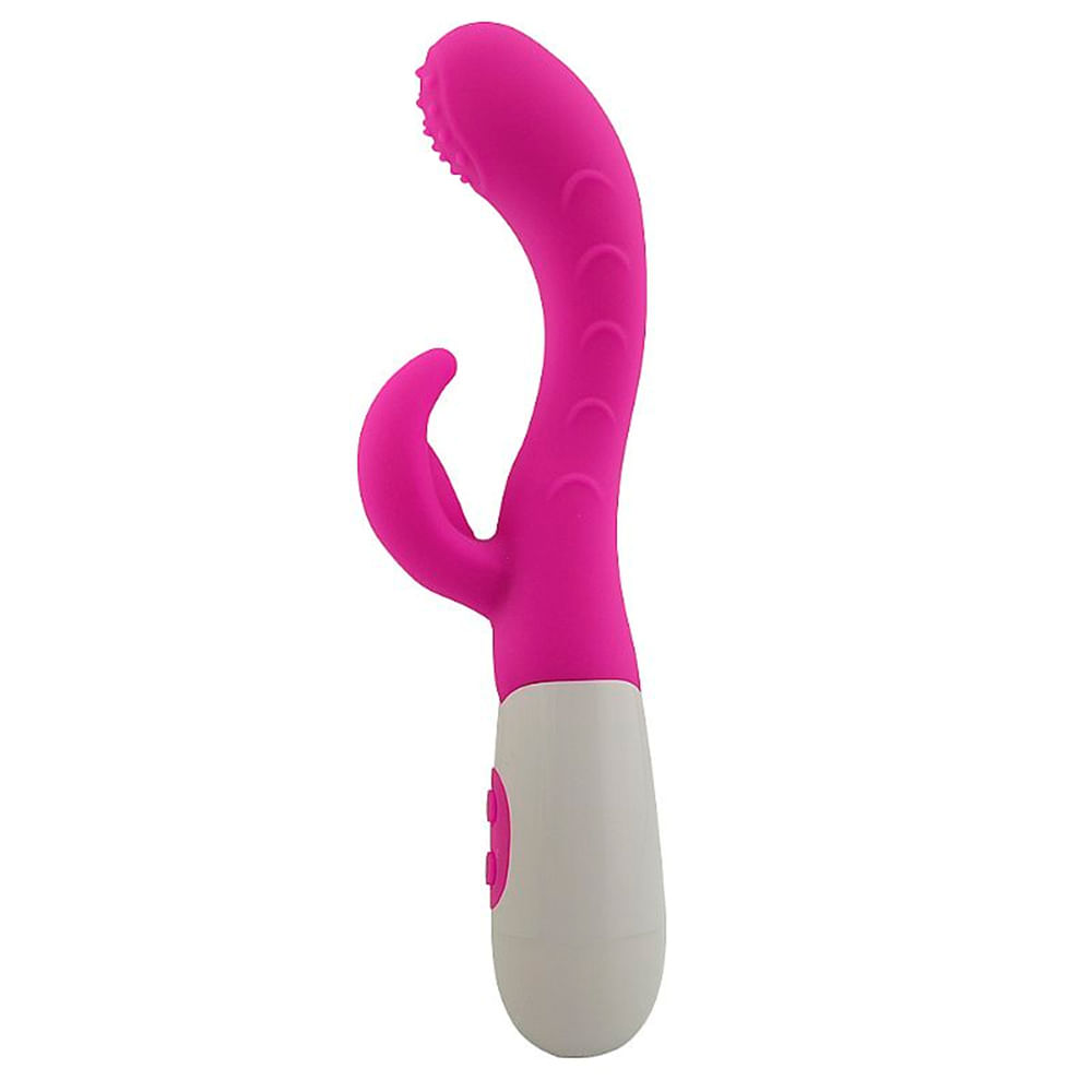 Vibrador Ponto G com Estimulador de Clitóris 3 com 10 Modos de Vibração Sexy