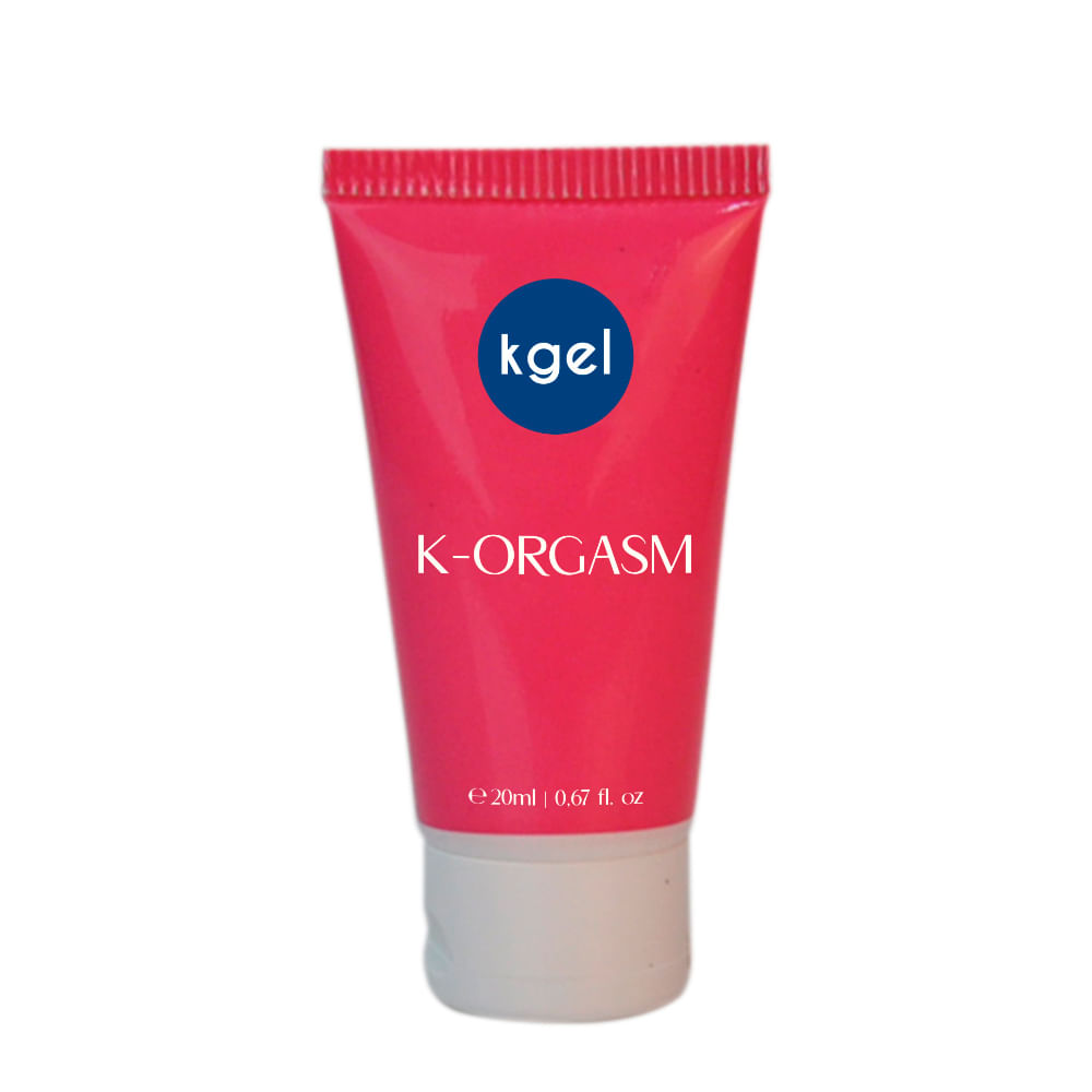 K-Orgasm Excitante Feminino que Esquenta, Esfria e Vibra 20ml K-Gel