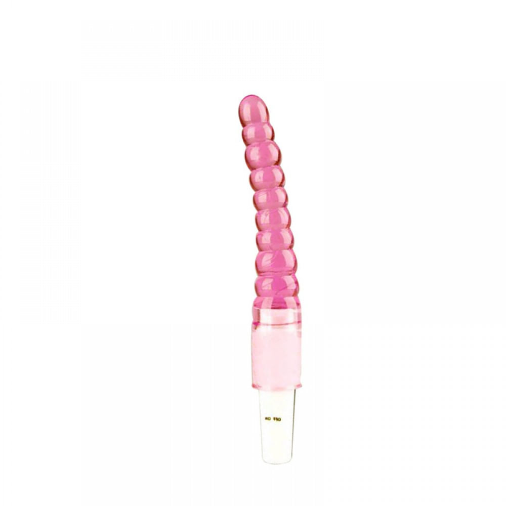 Vibrador em Silicone com Estimulador Anelado Miss Collection Vibrador em Silicone com Estimulador Anelado Miss Collection