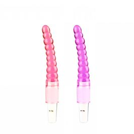 Vibrador em Silicone com Estimulador Anelado Miss Collection