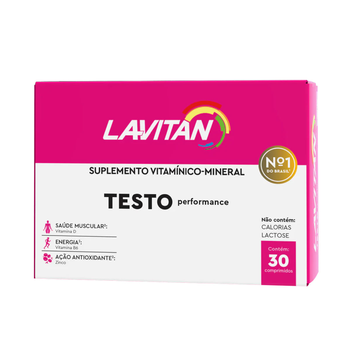 Testo Femme Performance Suplemento Vitamínico Mineral 30 comprimidos Cimed