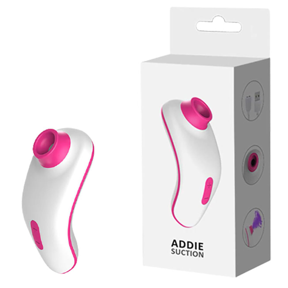 Addie Suction Estimulador Feminino Recarregável com 10 Modos de Onda de Pressão 3R Import