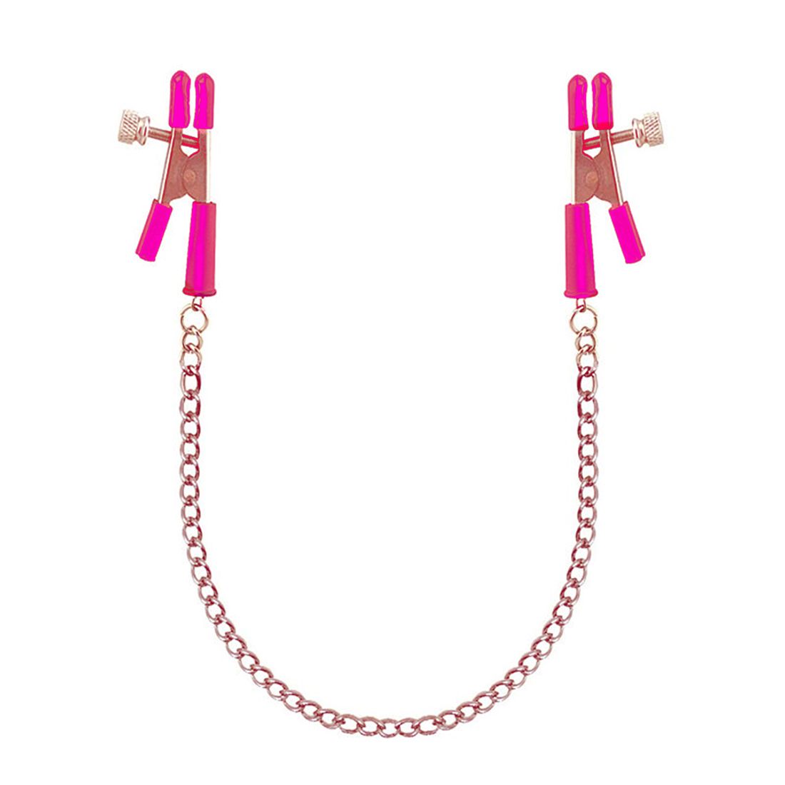 Grampos para Mamilos com Presilhas Ajustáveis e Corrente