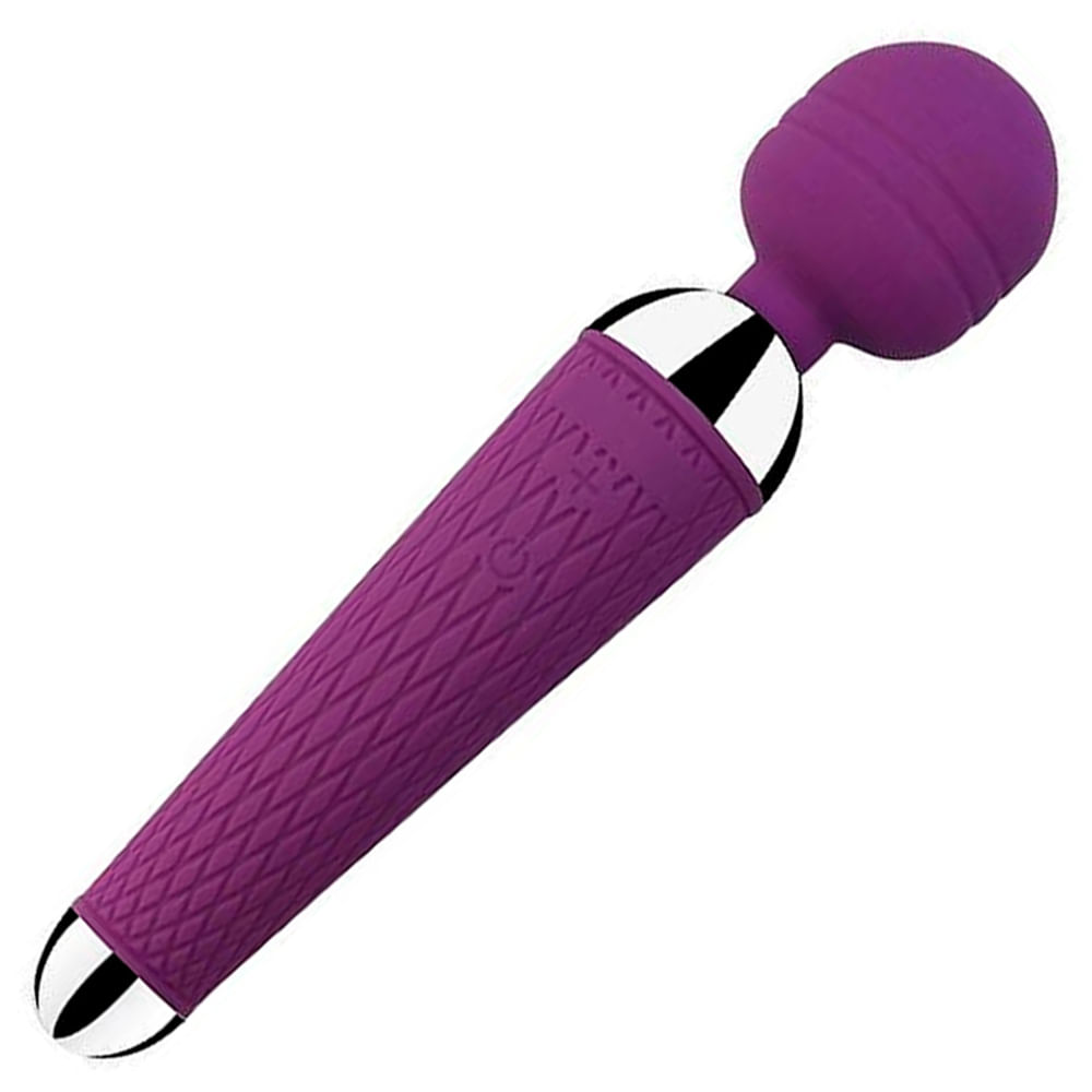 Massageador Varinha Mágica com 10 Modos de Vibração Sexy Import Massageador Varinha Mágica com 10 Modos de Vibração Sexy Import