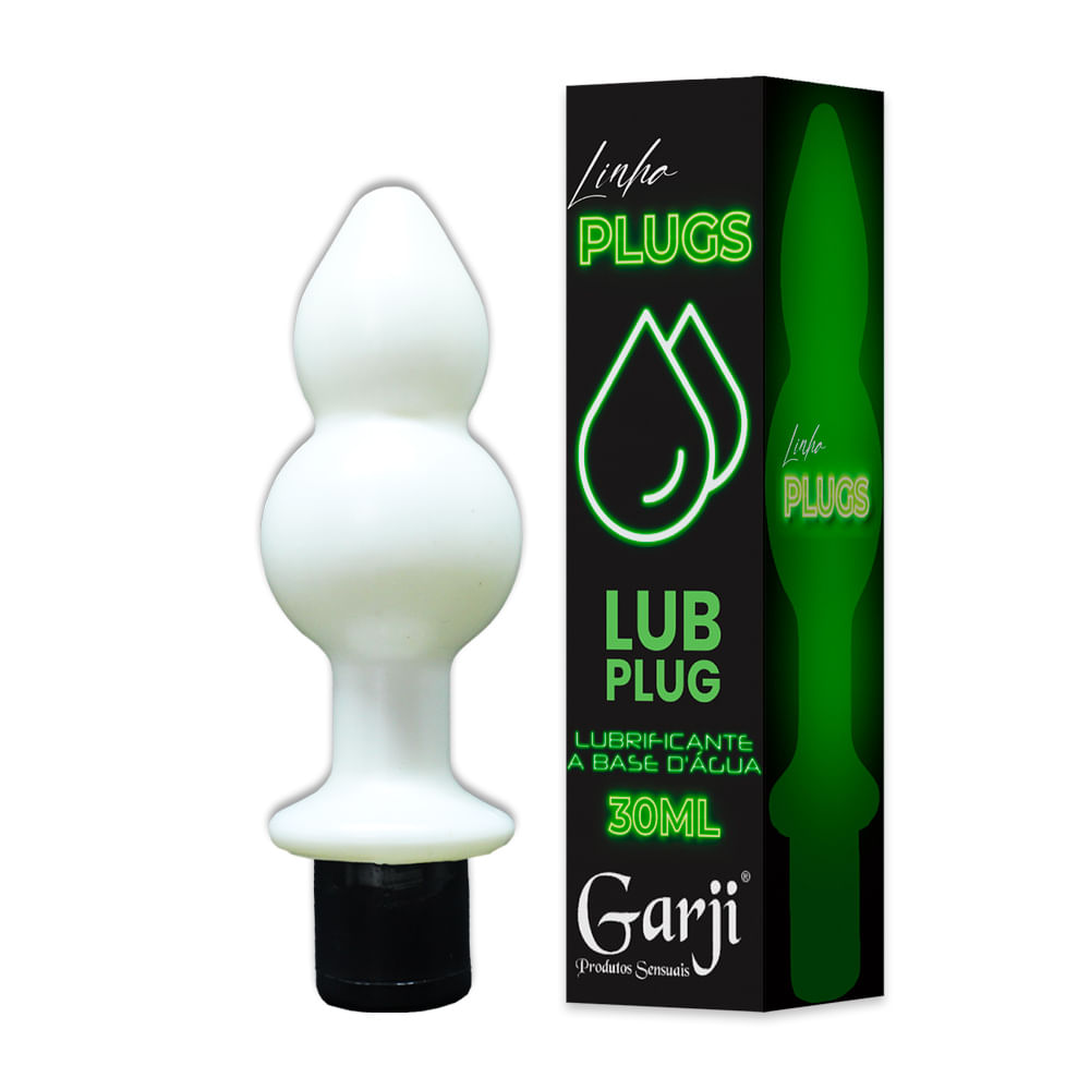 Linha Plugs Lub Plug Lubrificante a Base d'água 30ml Garji Linha Plugs Lub Plug Lubrificante a Base d'água 30ml Garji