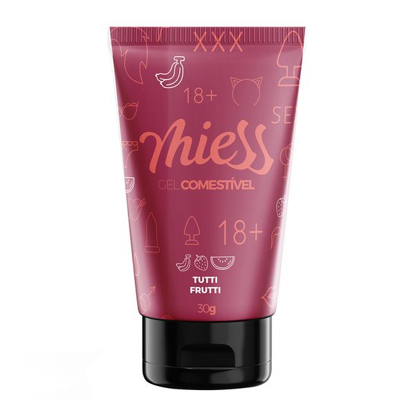 Gel Comestível Para Oral 30g Miess