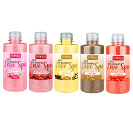 Sais de Banho 250g Linha Love Spa Pau Brasil