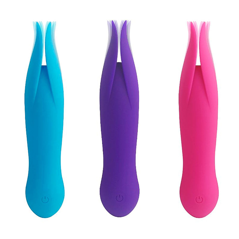 Little Secret Hidden Swetie Vibrador de Clitóris com Tentáculos com 10  Modos de Vibração Sexy Import em 10X Sem Juros