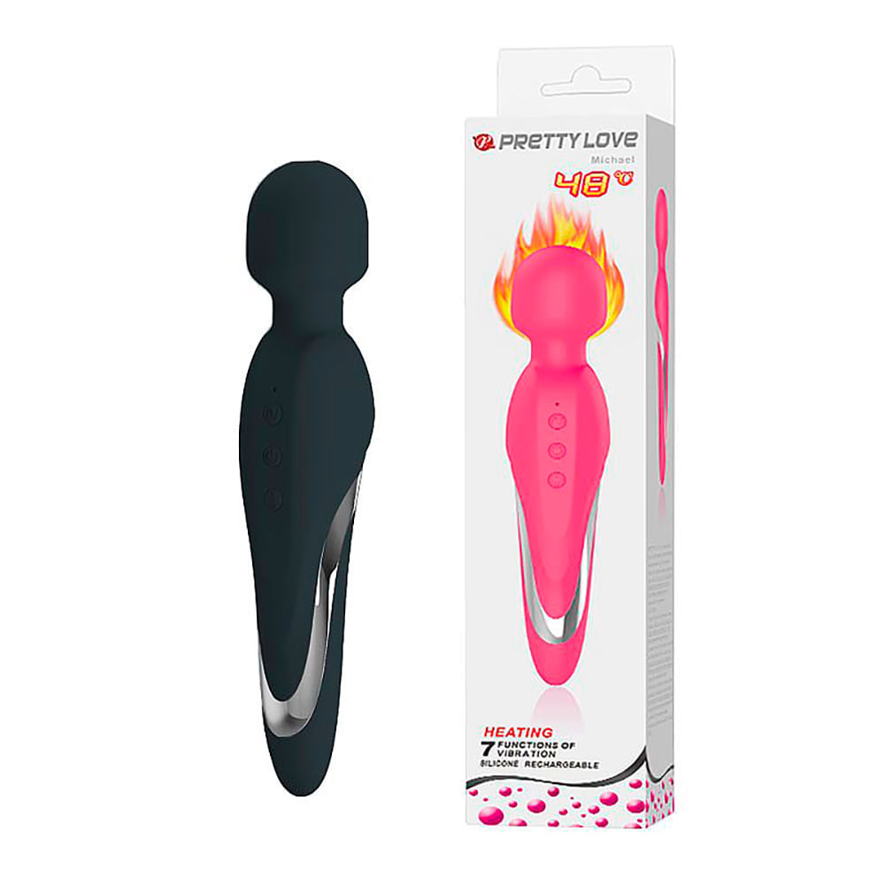 Pretty Love Michael Vibrador Varinha Mágica com 7 Modos de Vibração Sexy Import