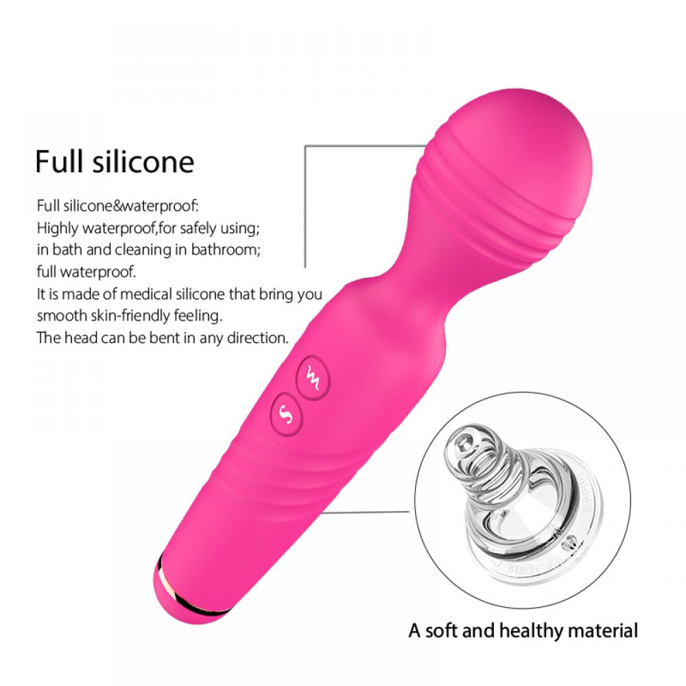 Dibe Sex Massage Merroy Vibrador Estimulador 7 Modos de Vibração e Pulsação Sexy Import