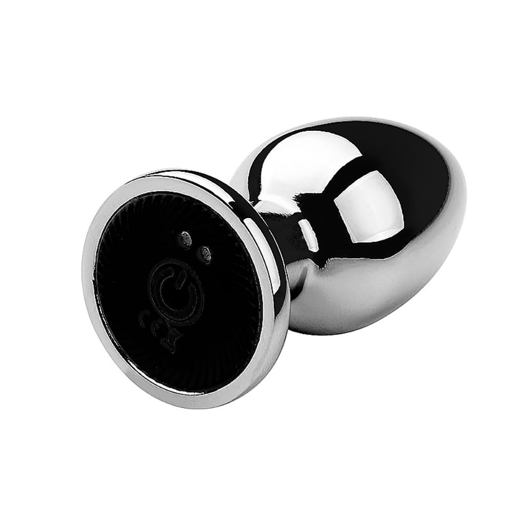 Plug Anal de Aço com 10 Modos de Vibração e Controle Remoto via Wireless Sexy Import