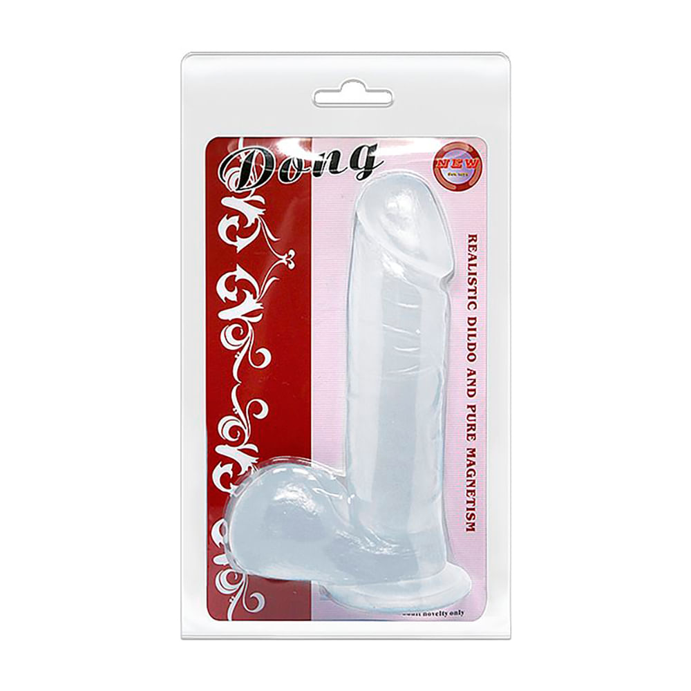 Prótese Realística com Ventosa 19x4 cm Sexy Import