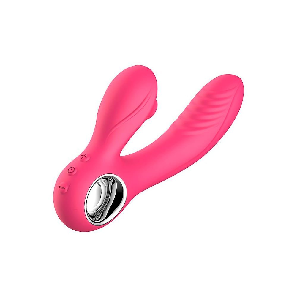 Raptor Vibrador Ponto G com Estimulador Clitoriano e 10 Modos de Vibração e Pulsação Sexy Import