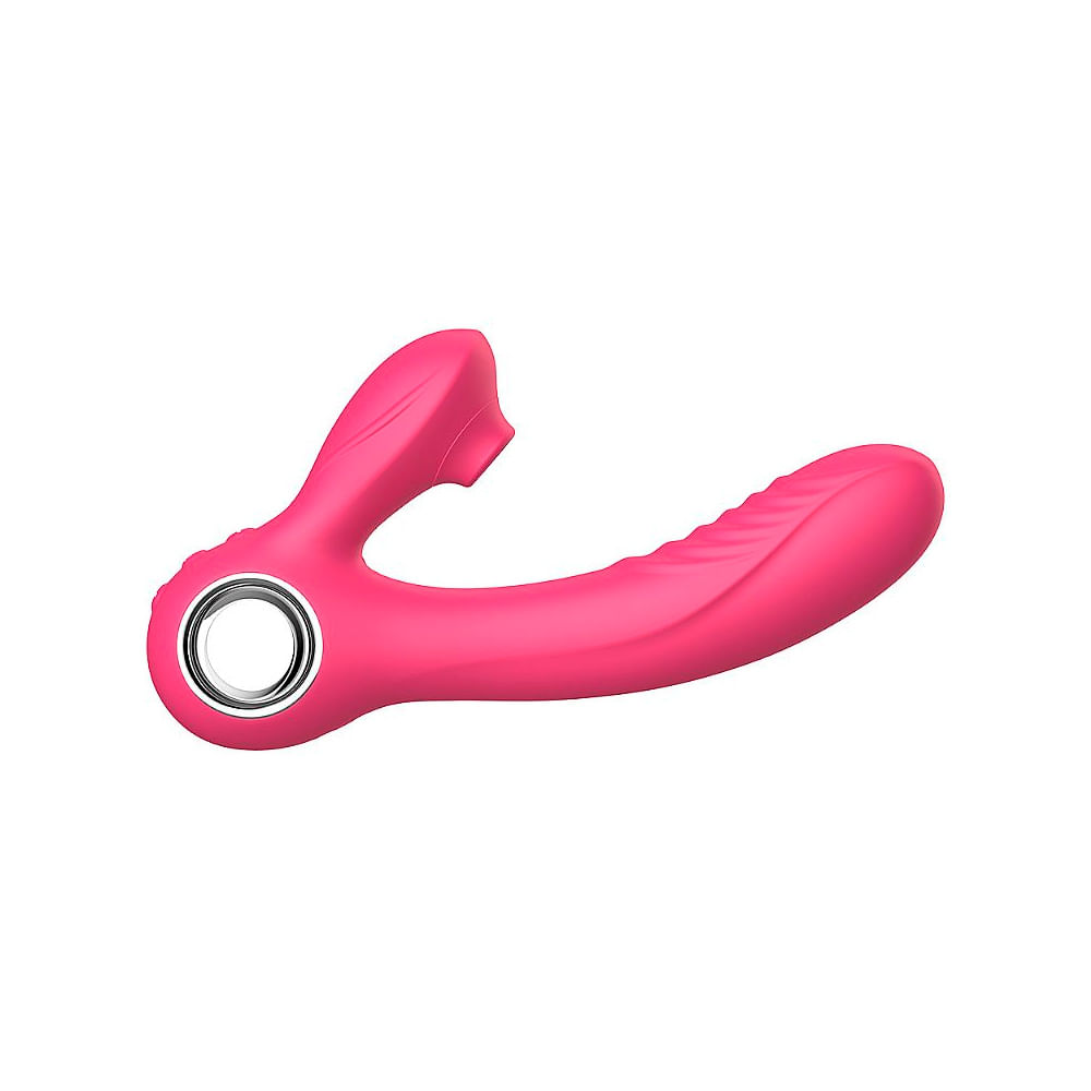 Raptor Vibrador Ponto G com Estimulador Clitoriano e 10 Modos de Vibração e Pulsação Sexy Import