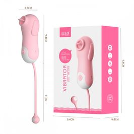 Little Monsters Vibrator Estimulador Clitoriano 10 Modos de Vibração e Estimulador Língua Vip Mix