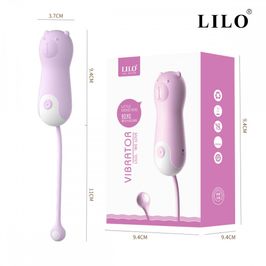 Lilo Little Monsters Vibrador Cápsula Formato Urso com 10 Modos de Vibração Vip Mix