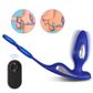 S-Hande Plug Anal e Anel Peniano com 9 Modos de Vibração e 3 Modos de Eletro Estimulação Sexy Import
