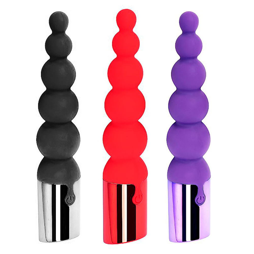 Enamorment Ribbed Vibe Vibrador Penetrador Escalonado com 10 Modos de Vibração Sexy Import