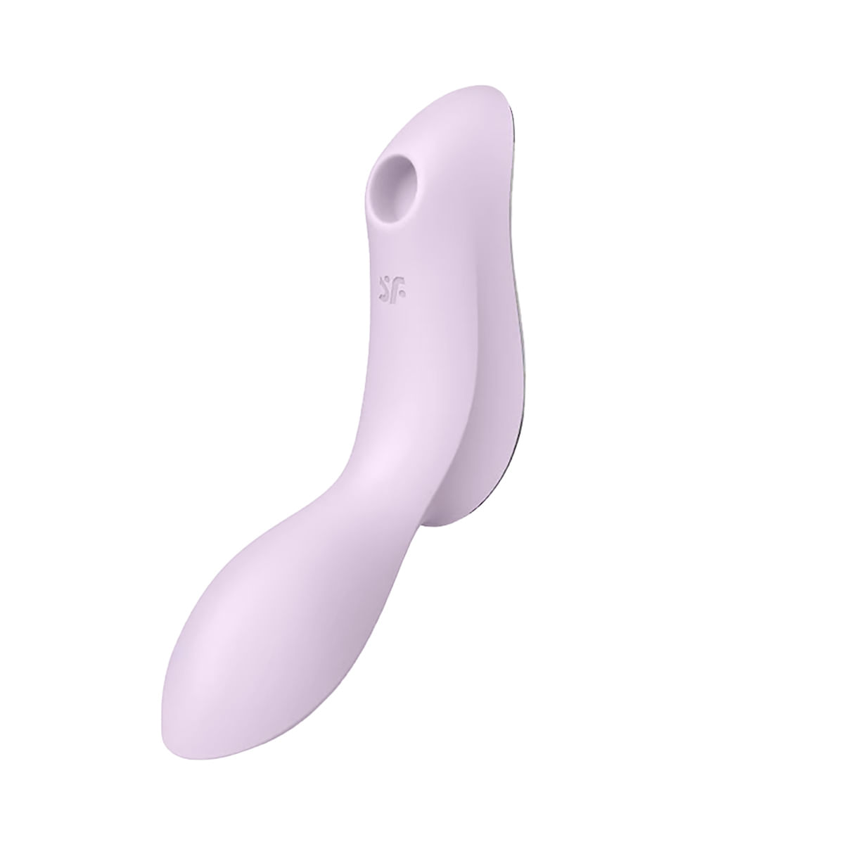 Satisfyer Curvy Trinity 2 Vibrador Ponto G e Clitóris 12 Modos Vibração e 11 Intensidades Pulsação