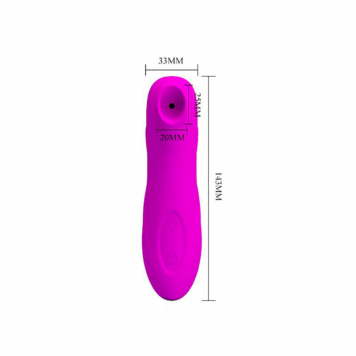 Pretty Love Romance Vibrador Estimulador de Clitóris com 12 Modos de Sucção Sexy Import