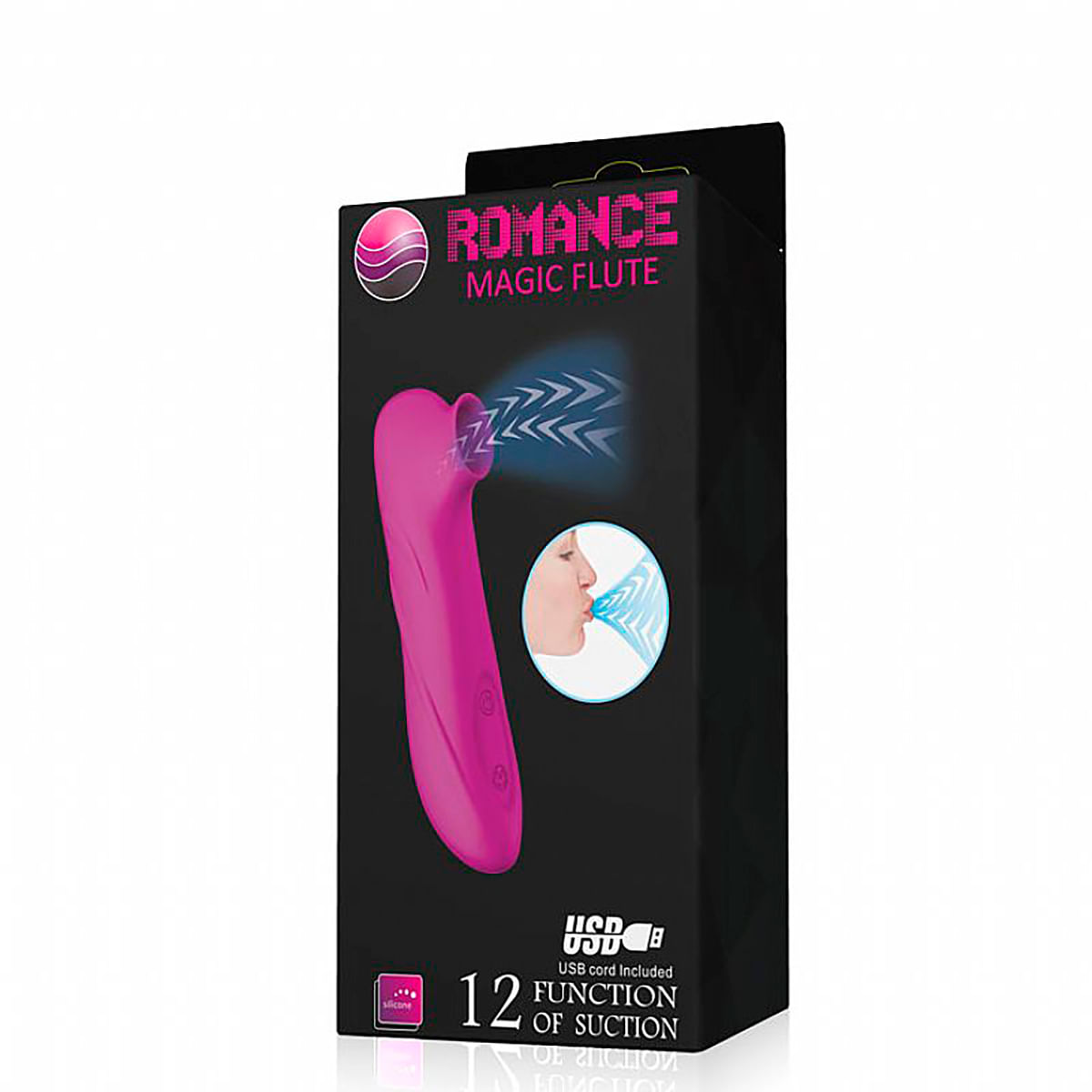 Pretty Love Romance Vibrador Estimulador de Clitóris com 12 Modos de Sucção Sexy Import