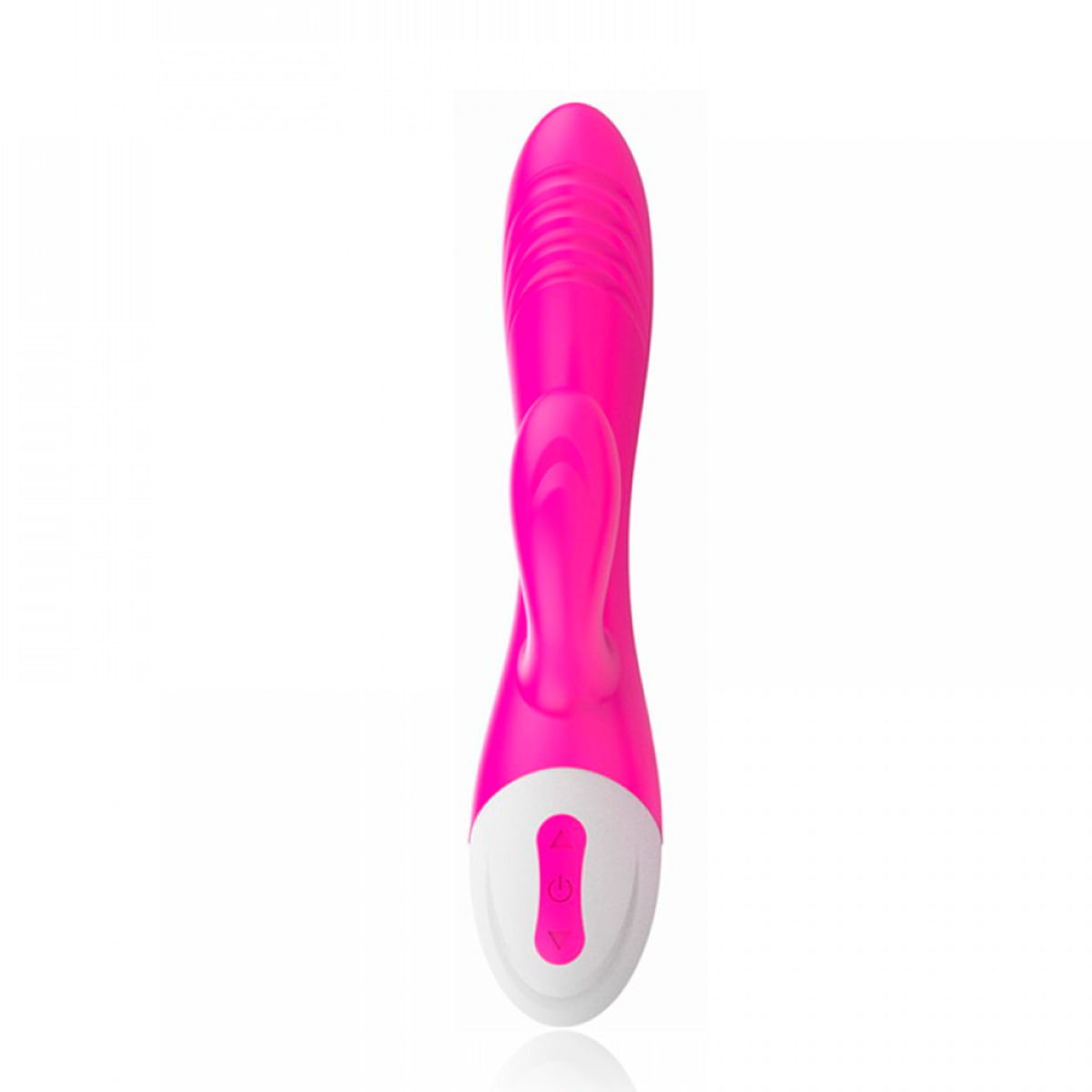 Vibrador com Estimulador Clitoriano e Saliências Massageadoras Vibrator Miss Collection