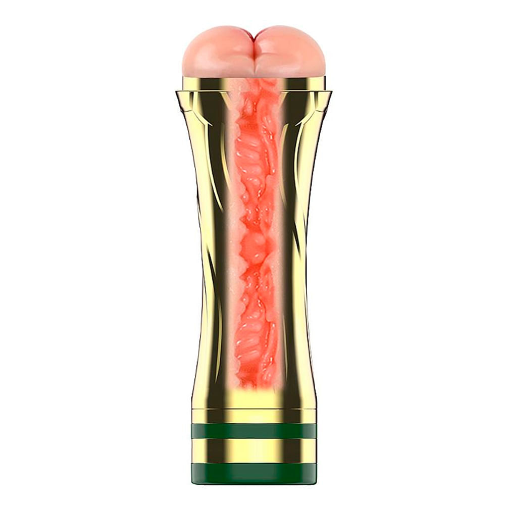 Taça da Copa Masturbador Masculino em Formato de Anus com Vibração Sexy Import