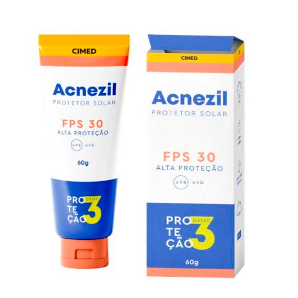 Acnezil Protetor Solar FPS30 Oil Control BG 60g Cimed