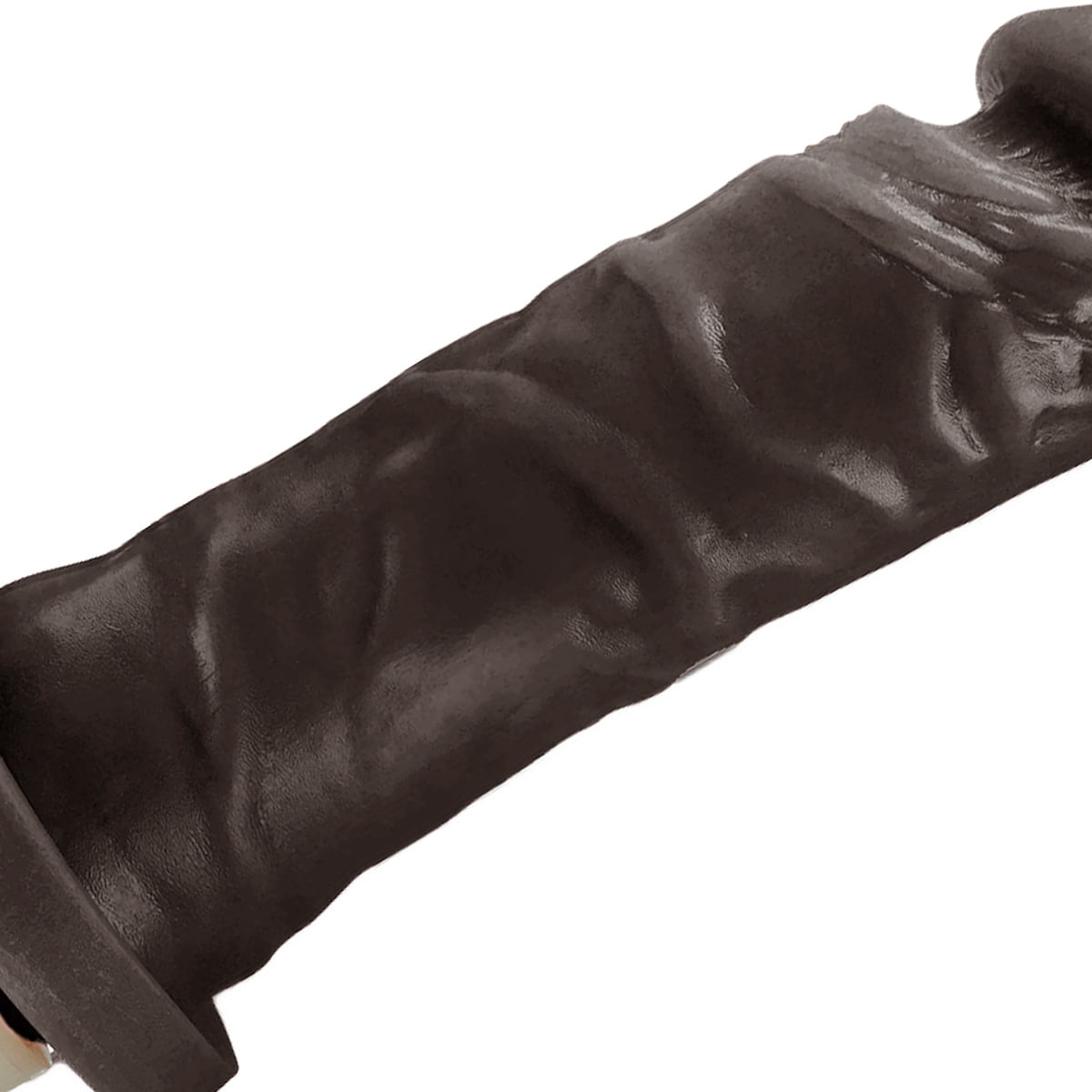 Prótese Realística com Vibro Pura Luxúria Pele 14,3x4 Sexy Fantasy