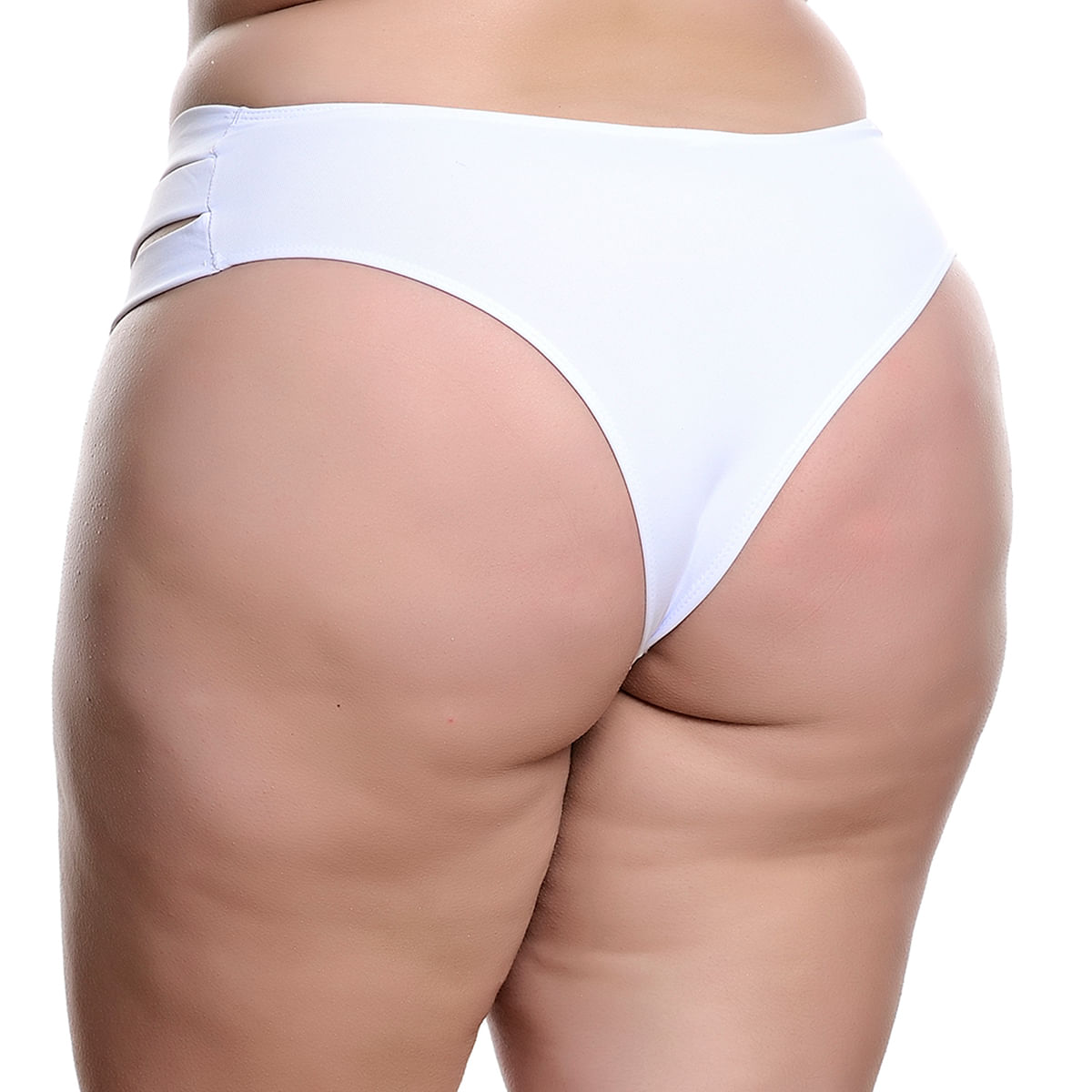 Biquíni Calcinha Plus Size com Três Tiras Hot Love