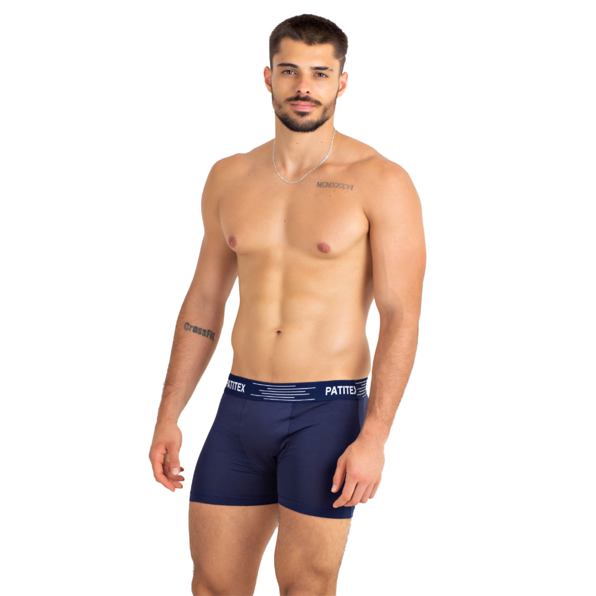 Cueca Boxer Adulto Lisa Patitex