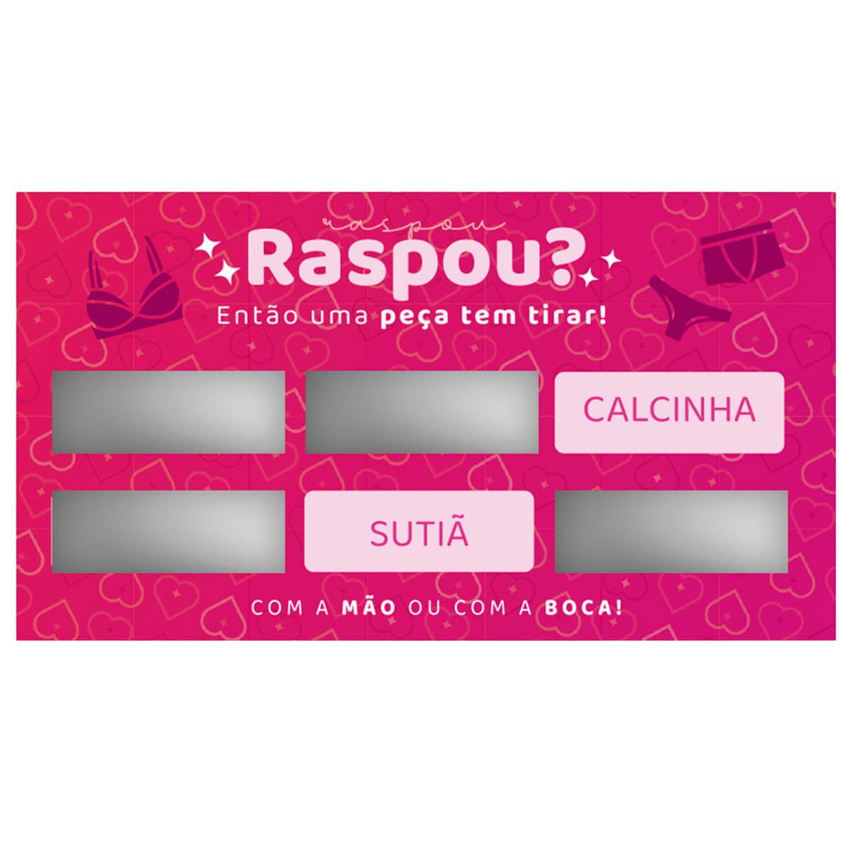 Raspadinha Tire uma Peça de Roupa Miess Raspadinha Tire uma Peça de Roupa Miess