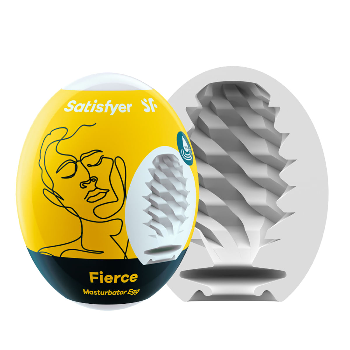 Satisfyer Masturbator Egg com Textura Interna 1 Unidade